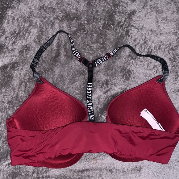 Front clasp maroon red Victoria’s Secret bra - Picture 2 of 4